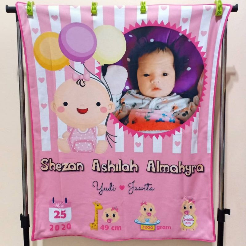 Selimut Bayi Custom