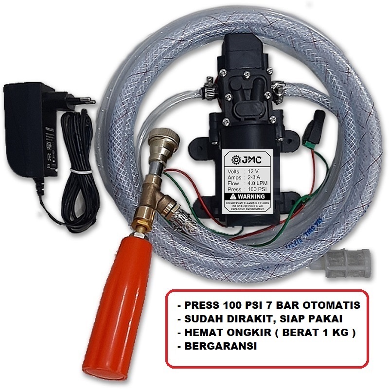 Alat Cuci Motor Ac PAKET 1 KG Steam Power Sprayer Portable