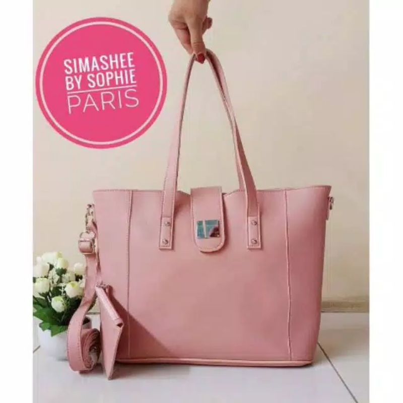 SIMASHEE BAG TAS WANITA SOPHIE MARTIN UKURAN JUMBO TAS SELEMPANG BESAR TAS UKURAN JUMBO SOPHIE PARIS