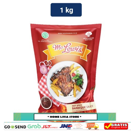 

Mc Lewis Saos BBQ Pedas 1 kg