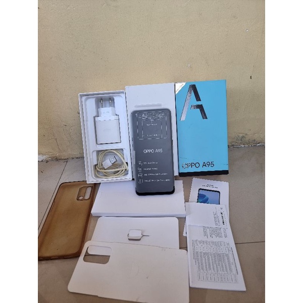oppo a95 8/128 second lengkap murah