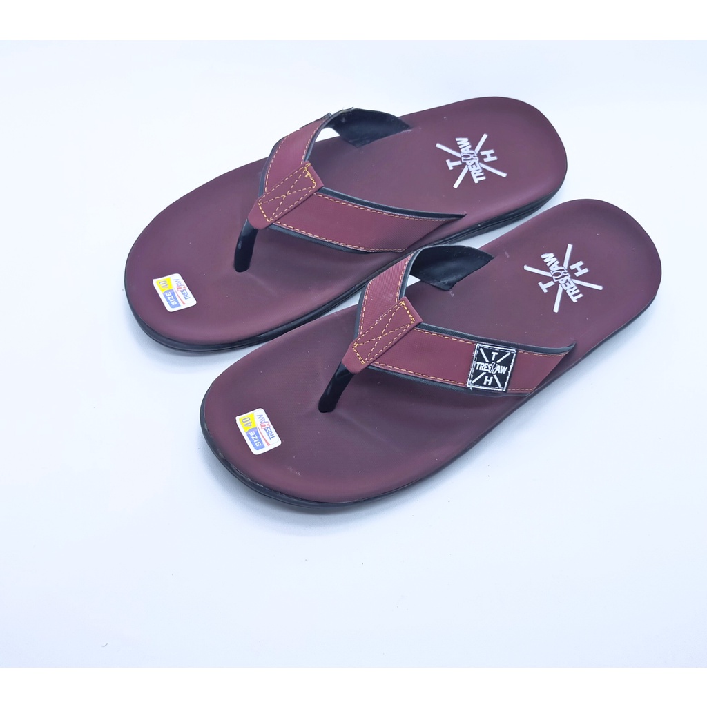 Sandal Jepit Pria Treshaw Terbaru Berkualitas | Sandal Ori | Sandal Kekinian