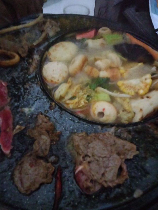 Grill Electric Bbq Panggang Shabu Suki Multifungsi Listrik Elektrik Hot Pot 2in1 Han River 33cm