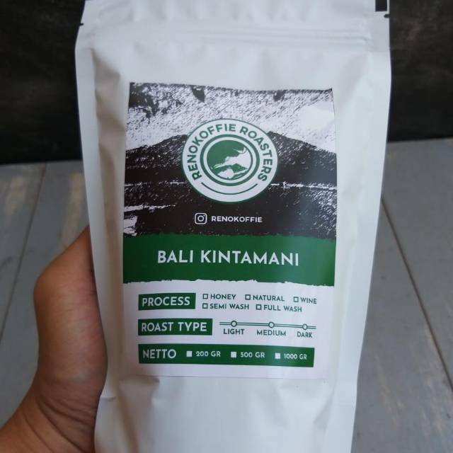 

Biji Kopi Arabika Bali Kintamani - Roasted Bean