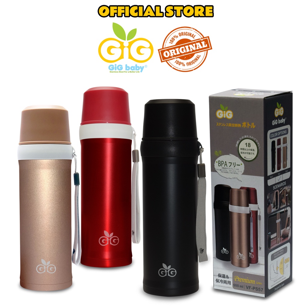 Termos GIG Baby Premium Vacuum flask Termos 500 Ml Tipe VF-PS57 / Tumbler / Stainless Steel