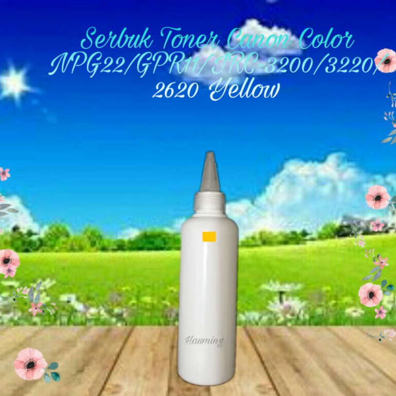 Serbuk Toner Canon NPG22 NPG 22 GPR11 IR C3200 C3220 C2620 C3200N C3220N C2620N Yellow 1x Isi