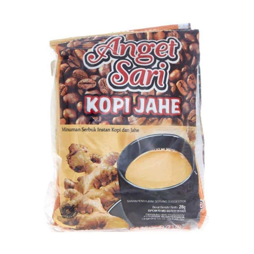 

Anget Sari Susu Kopi Jahe 5 x 28gr