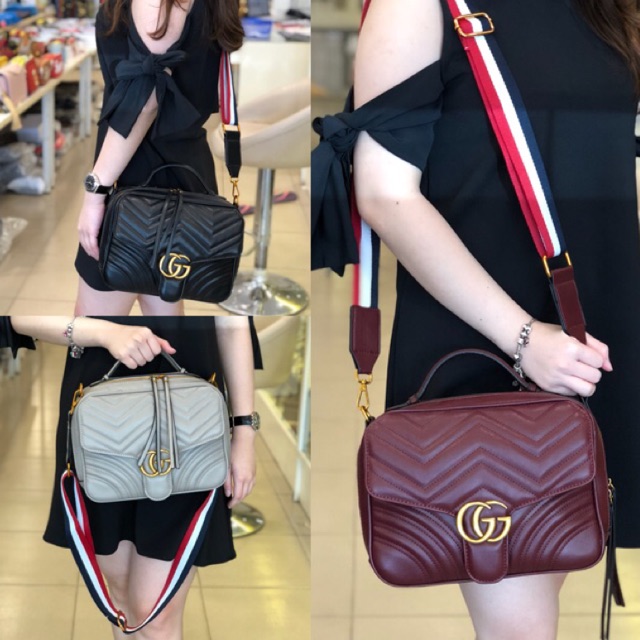 TERBARU TAS BATAM MURAH TAS BRANDED MURAH TAS BATAM GUCCI GG MARMONT 6836