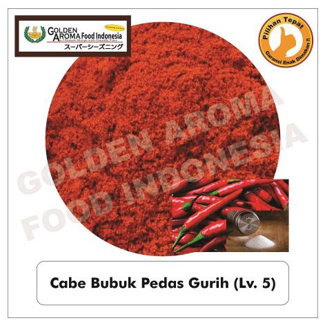 

Bumbu Bubuk Tabur Cabe Pedas Gurih Lv.5 250 gr Halal, Murah, Enak