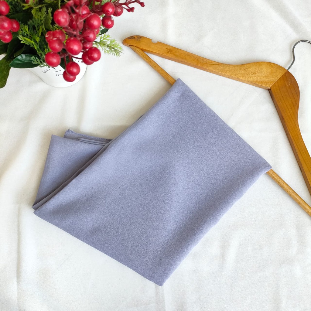 PASHMINA DIAMOND 175 x 75 SABYAN ( JAHIT TEPI ) PART 1-LIGHT GREY