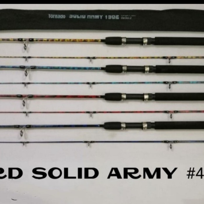 Joran Tornado Solid Army 180 Cm Joran Solid Fiber Cv