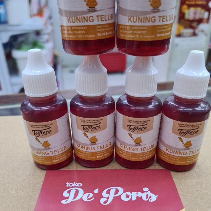 

Pewarna Kuning Telur Toffieco 30ml