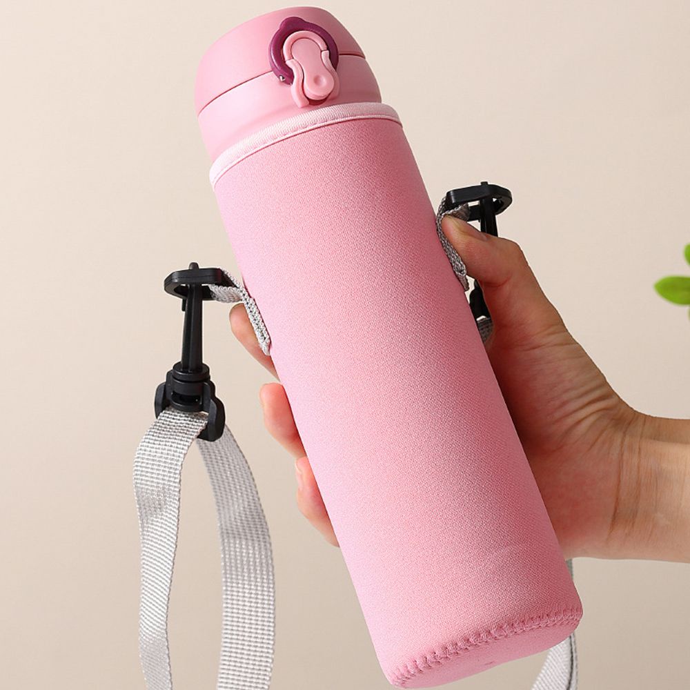 Tas Botol Air Minum Vacuum Portable Dengan Strap Untuk Olahraga / Camping / Outdoor