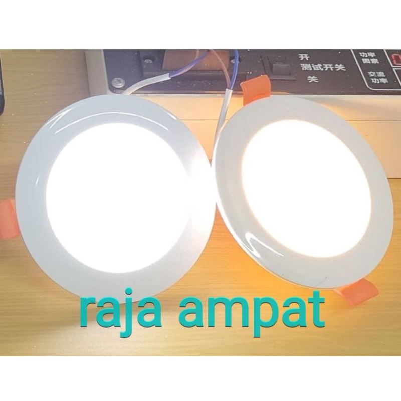 Lampu Downlight Led Murah 5w  1 warna Cahaya Putih /Cahaya Kuning