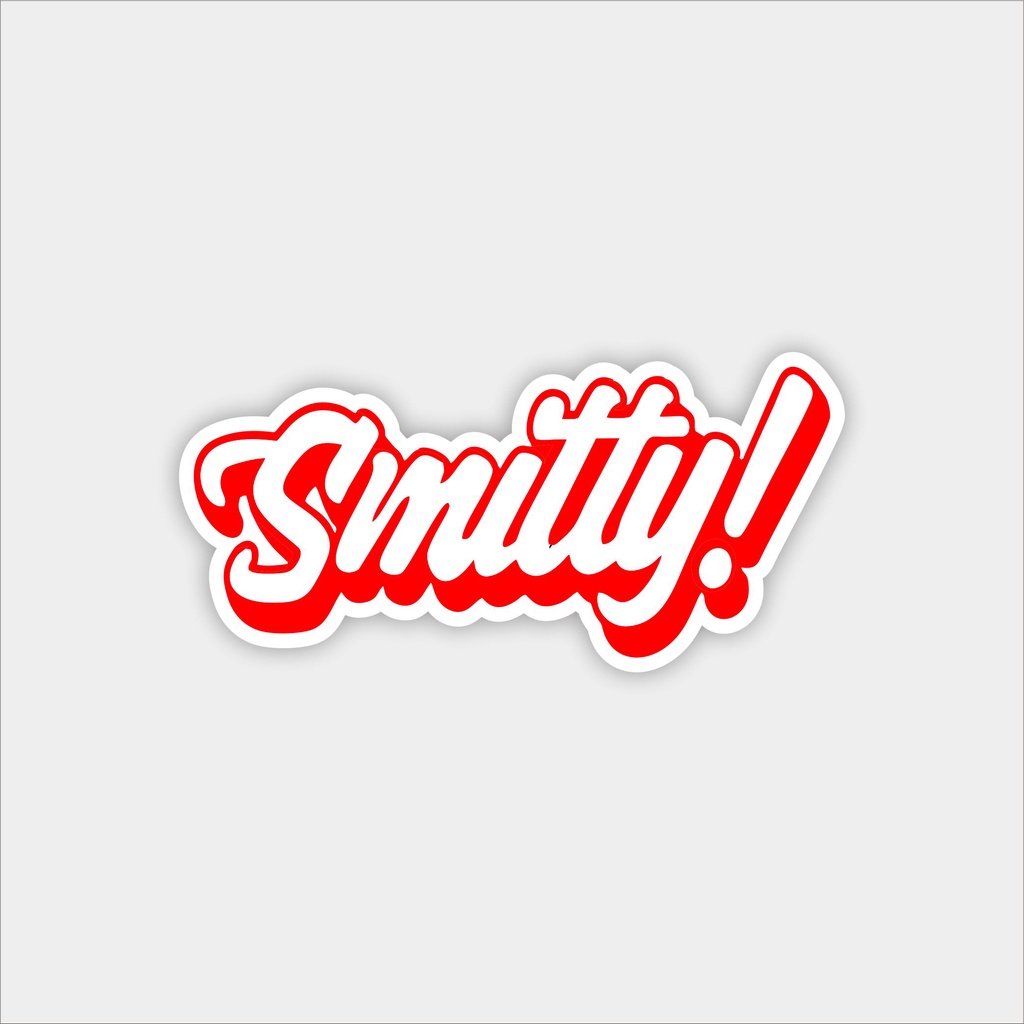 

Stiker brand / Stiker distro / Stiker Smitty 1rb dapat 1pcs anti air kualitas mantap