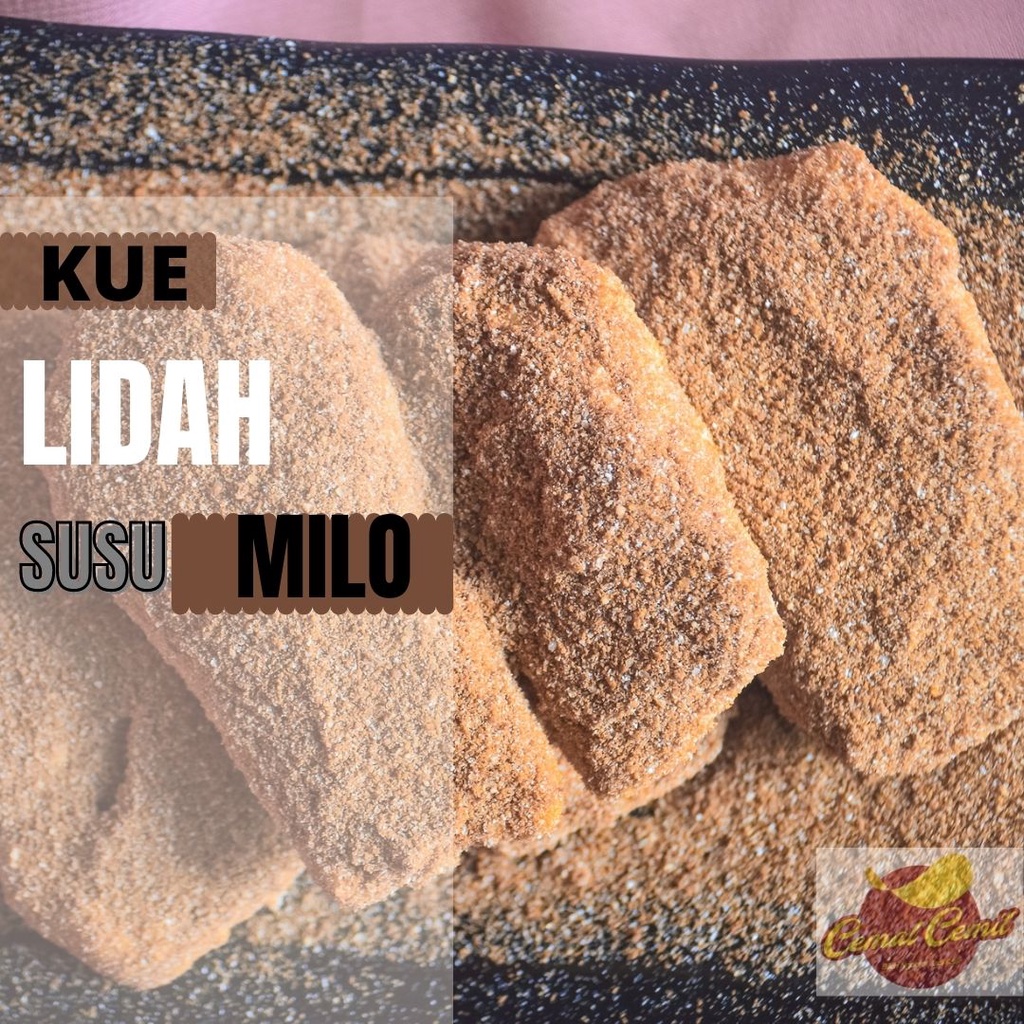 

kue lidah susu MILO 500gr / kue / lidah buaya/TERENAK