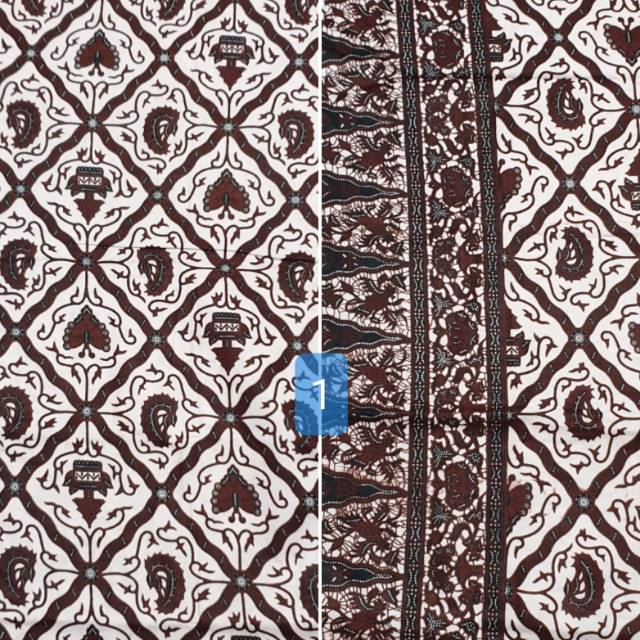 Sarung Batik Jogjaan / Sarung jarik Batik Putihan Motif Jogja Sarung Batu