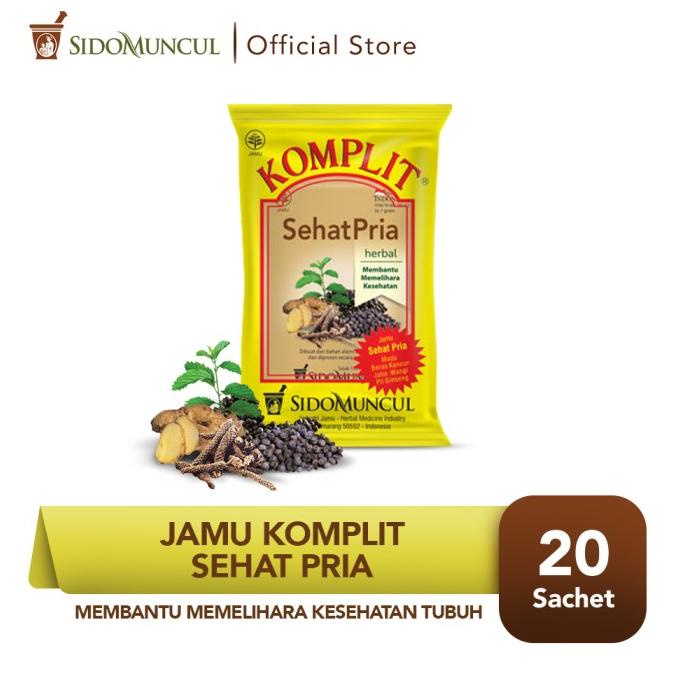 

Jamu Komplit Sehat Pria 20's - Daya Tahan Kencur Ginseng Madu Jahe