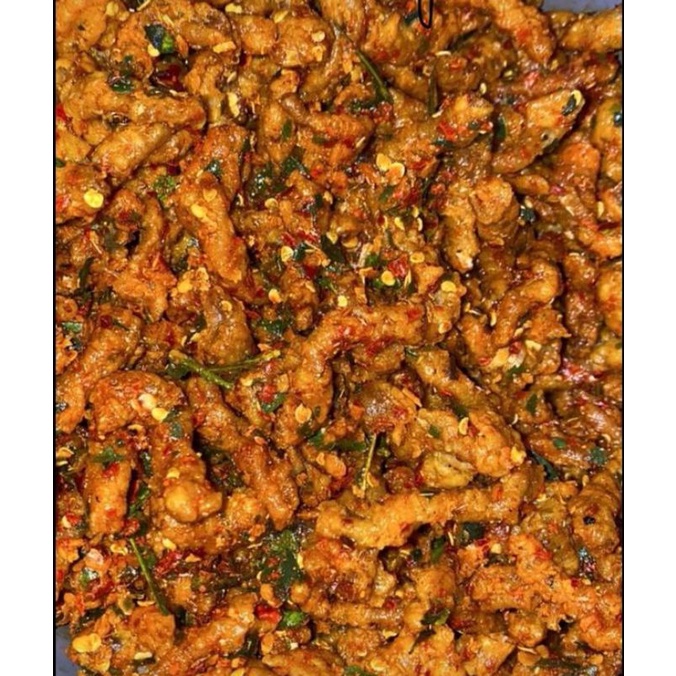 

KERIPIK USUS AYAM CRISPY PEDAS DAUN JERUK 1 KG