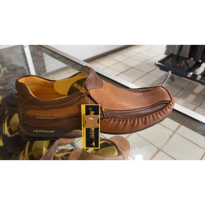 Sepatu Kangaroo Asli Kulit Original Malaysia 10015