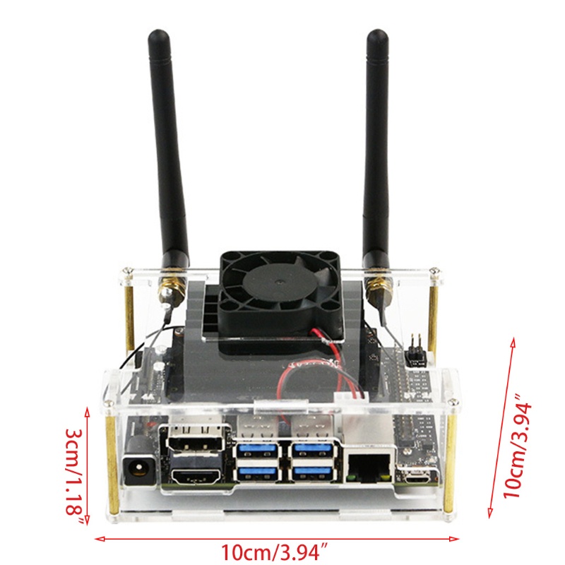 Btsg Bening Eksperimen Akrilik Untuk Case Untuk NVIDIA Untuk Jetson Untuk Nano Board