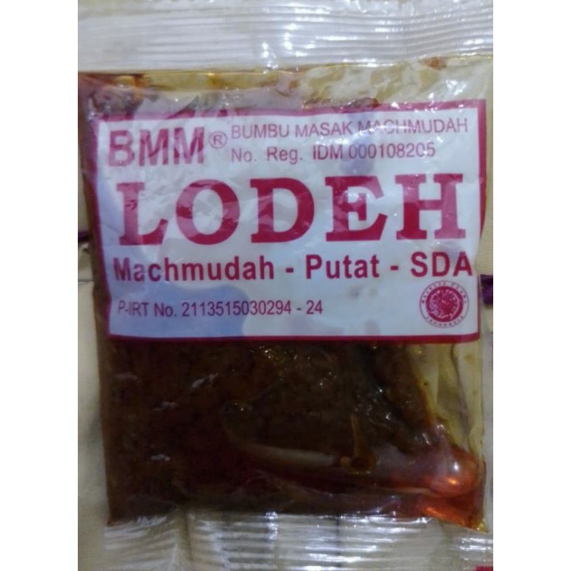 

bumbu lodeh mahmudah BMM