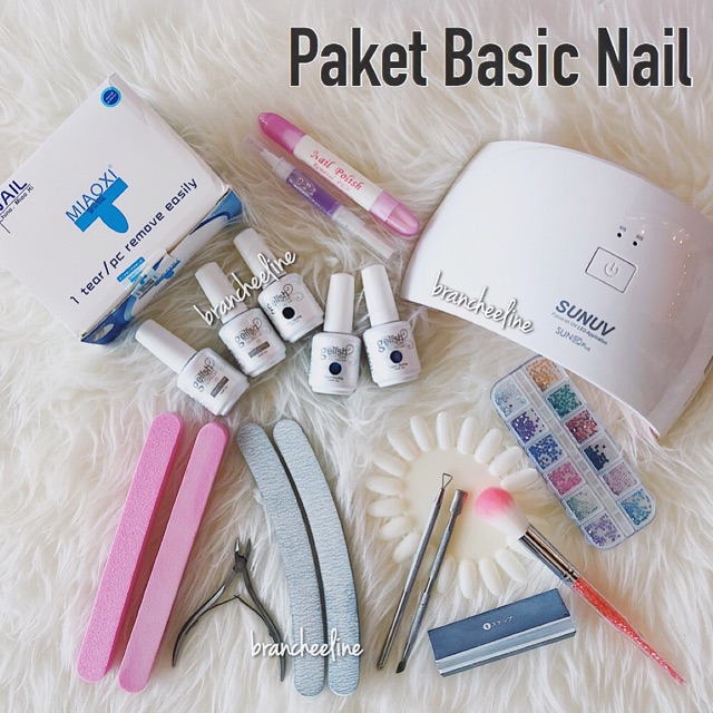 Jual Paket Basic Nail Art For Beginner Indonesia|Shopee Indonesia