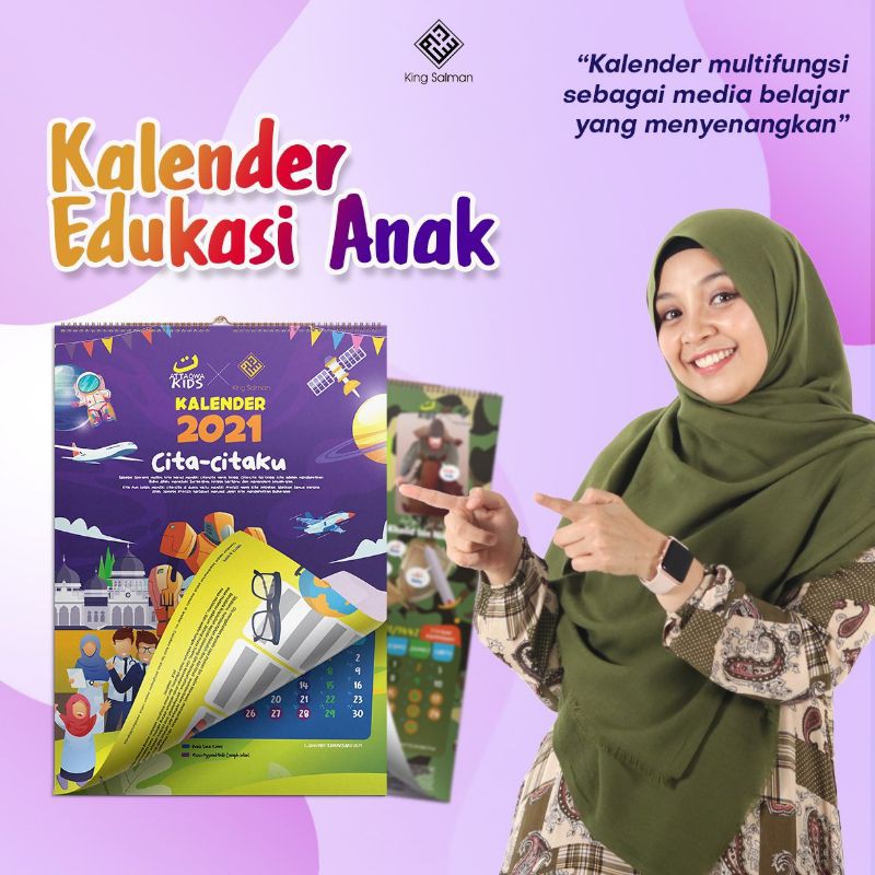 

Kalender Edukasi Anak 2021 Sarana Belajar Anak - King Salman