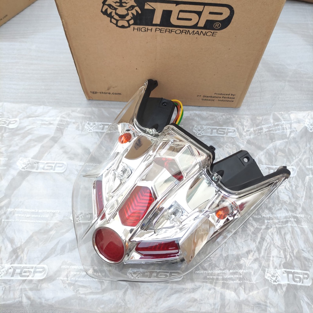 LAMPU STOP BELAKANG JUPITER Z 2010 ZR ROBOT SALIB TGP KOMPLIT BENING