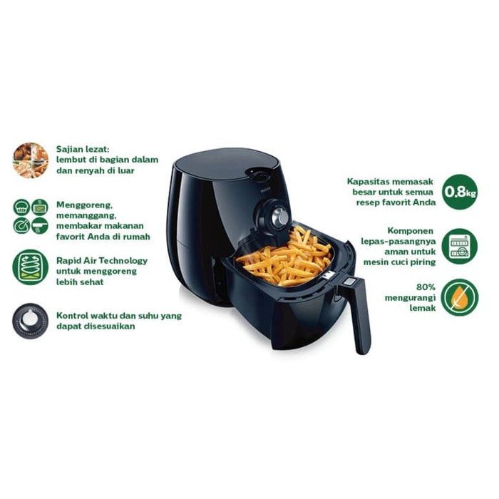 PHILIPS Air Fryer HD9218/50 -  ORIGINAL TERMURAH