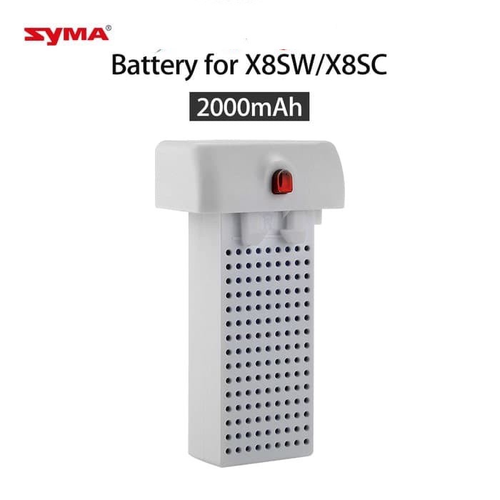 Toys Store -  Original Battery SYMA X8SW X8PRO X8SC Baterai 7.4V 2000mAh