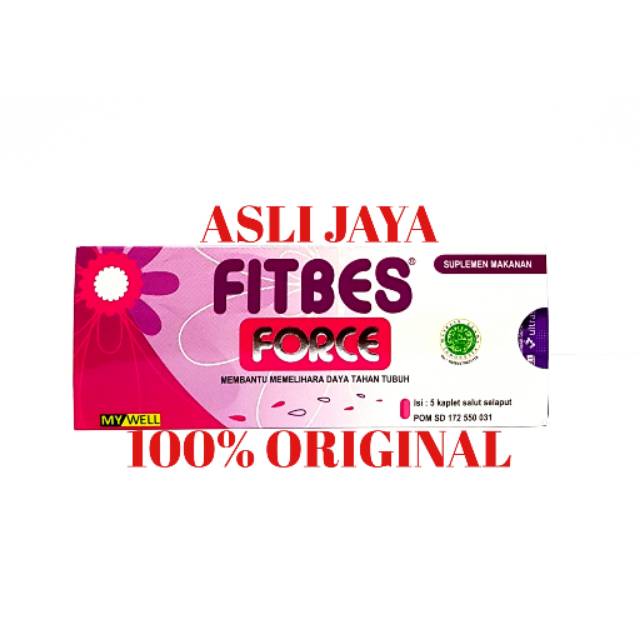Fitbes Force Isi 5 Kapsul - Vitamin Daya Tahan Tubuh