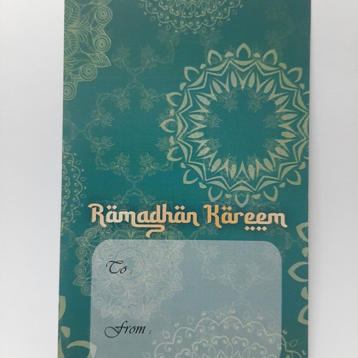 

Kartu ucapan lebaran ramadhan kareem idul fitri