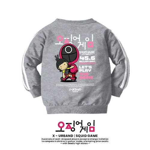 Setelan Anak Squidgame / Setelan Fleece anak Squidgame