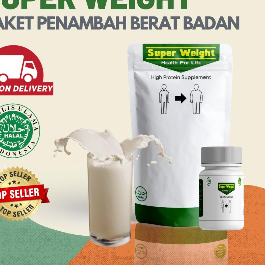 

Teratas 12.12 SUPER WEIGHT GAIN - Penggemuk Badan Terlaris / Penambah Nafsu Makan / Susu Penambah Be