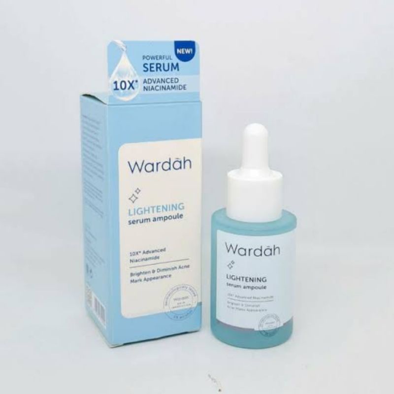 Wardah Lightening Serum Ampoule 30 ml / Serum Wajah / Serum Wardah