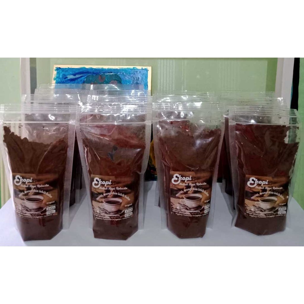 

Ekopi 100 gram, bubuk kopi Robusta Lampung