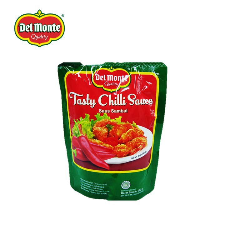 DELMONTE SAUS SAMBAL TASTY CHILLI SAUCE 200gr