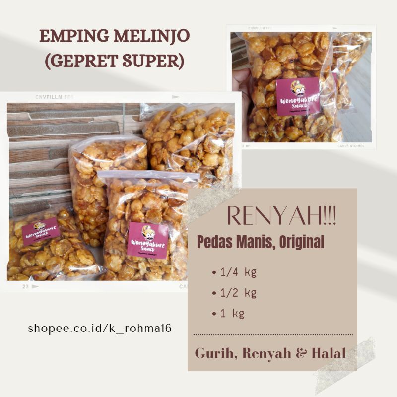 

EMPING MLINJO/ GEPRET/PEDAS MANIS