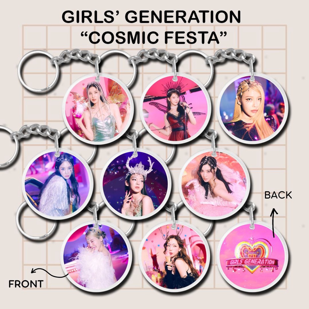 Gantungan kunci SNSD Girls Generation