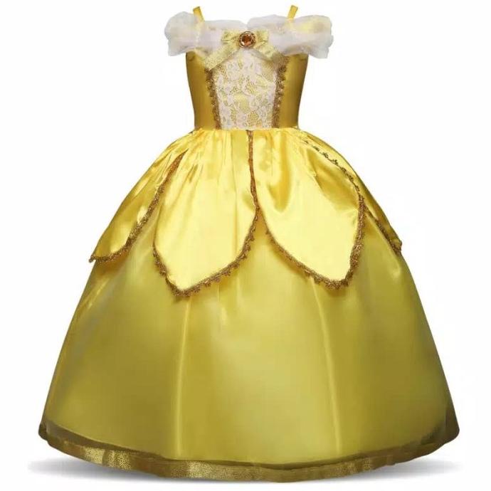 Baju/Kostum Pesta Belle Baju Princess Anak