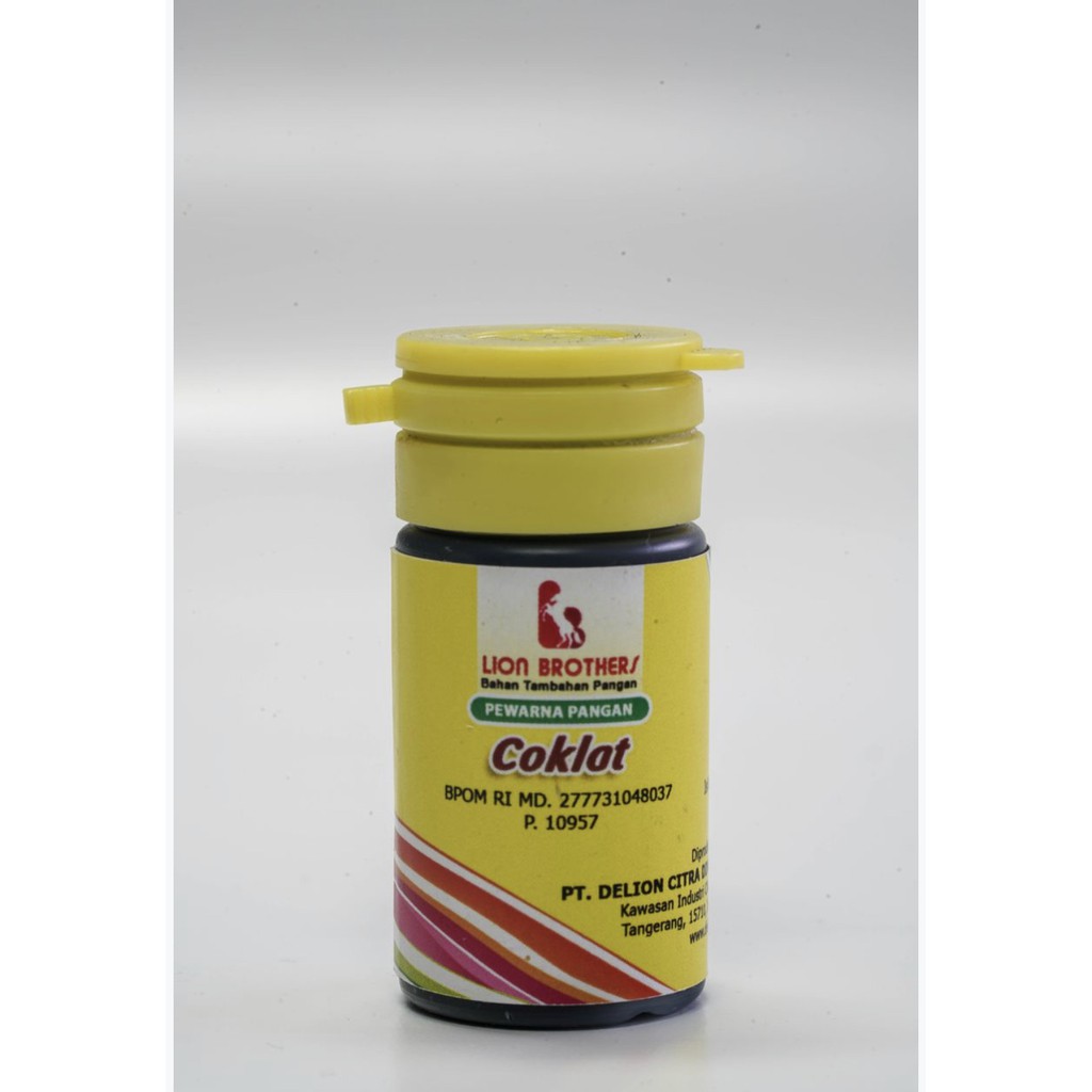

Pewarna Makanan Minuman Cokelat Coklat 15 CC