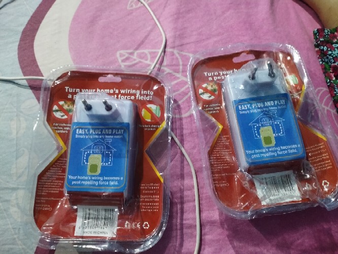 New Alat Pengusir Tikus Riddex Pest Repelling Aid - Putih