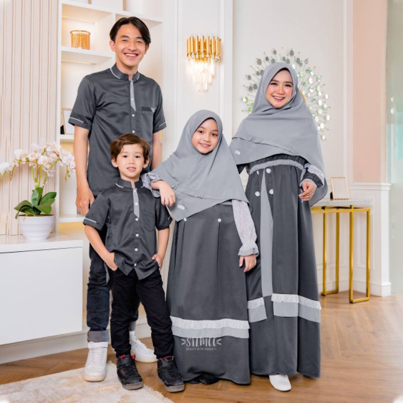 DHRYA FAMILY SET  BY SILMEE | KOKO, KHIMAR, DRESS