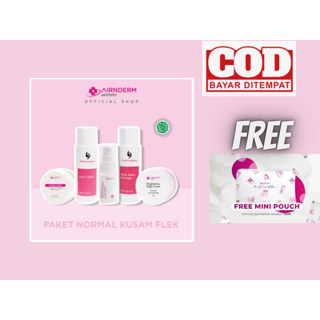 Airin Paket Normal - Kusam - Flek Airnderm Aesthetic (by AIRIN BEAUTY)