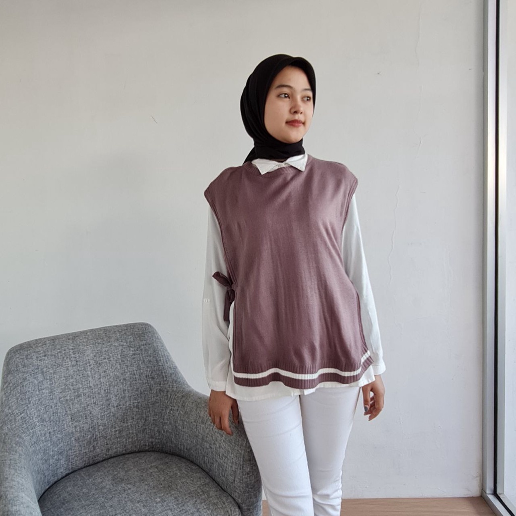Nara Grosir - Oreo Vest | Vest Rajut Wanita