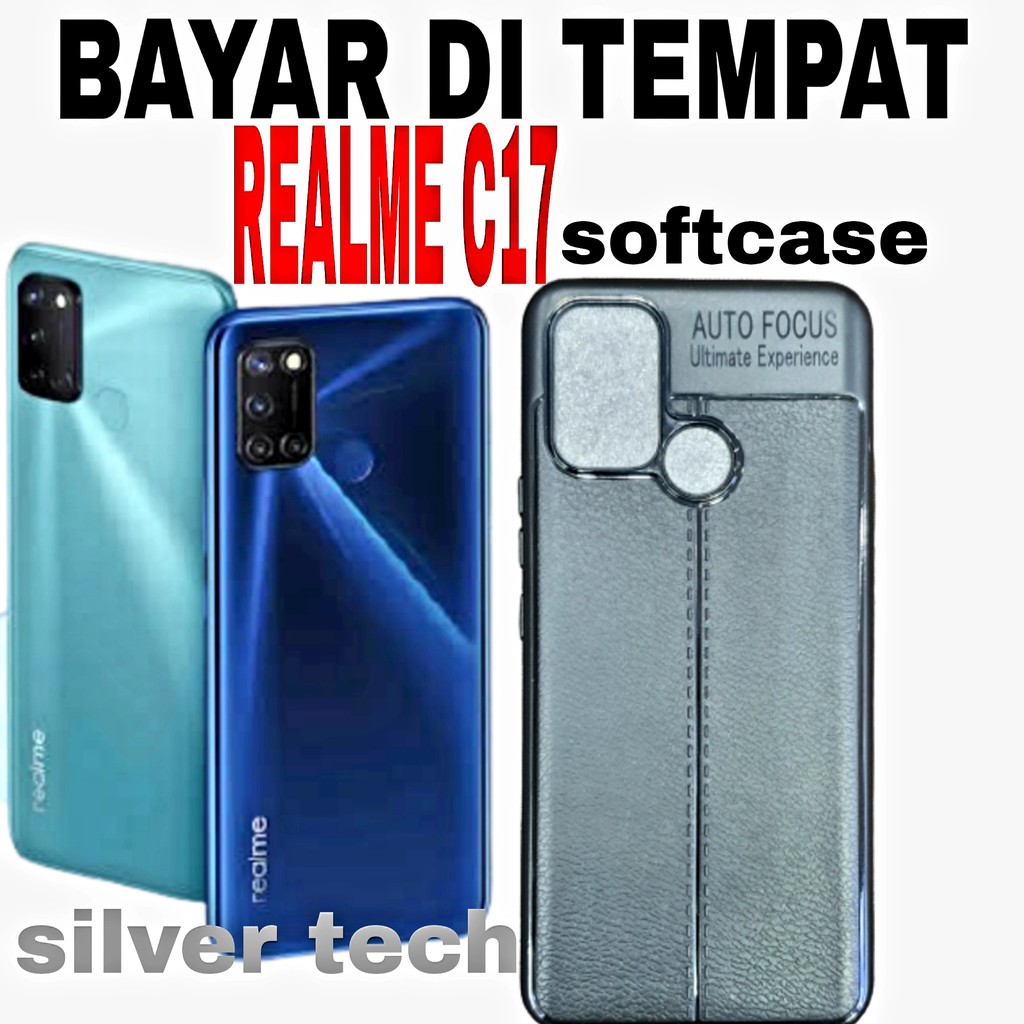 SILVER TECH AUTO FOCUS SOFTCASE REALME C17 / SILIKON REALME C17 / AUTO FOCUS REALME C17