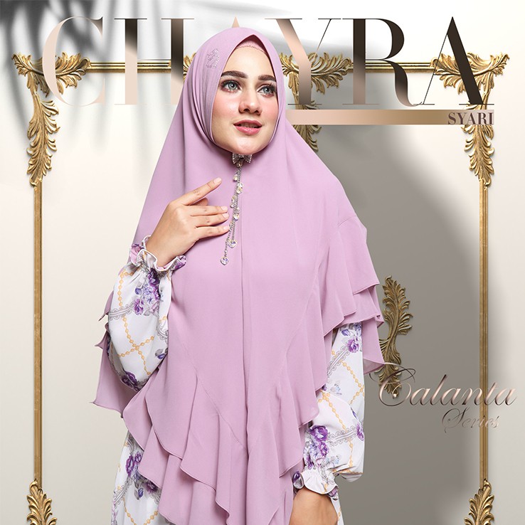 Dress Muslim ll Dress muslim Wanita ll Syari Set ll Dress ll Chayra Syari BY TIKA Ramlan (Calantha S
