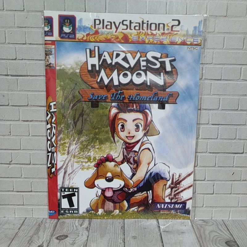 CD  KASET KOPAB PS2 HARVEST MOON SAVE THE Homeland