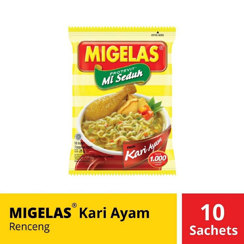 

Migelas Rasa Kari Ayam 1 Renceng isi 10 Bungkus